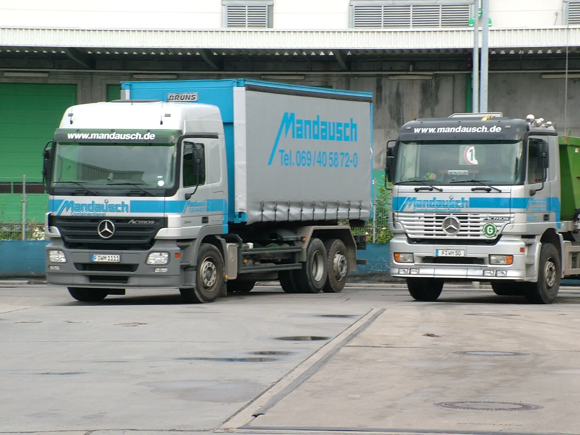 Container für Abtransport und industrielle Entsorgung